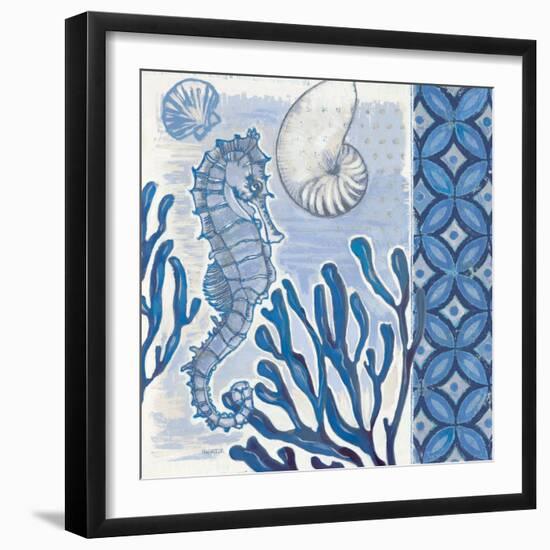 Fanciful Seahorse 2-Norman Wyatt Jr.-Framed Premium Giclee Print