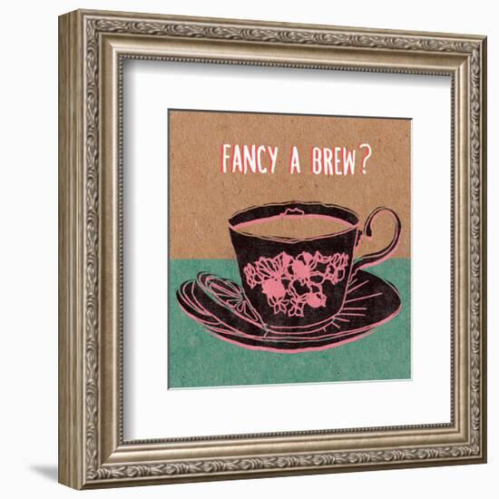 Fancy A Brew-Abigail Gartland-Framed Art Print