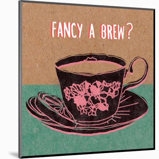 Fancy A Brew-Abigail Gartland-Mounted Art Print