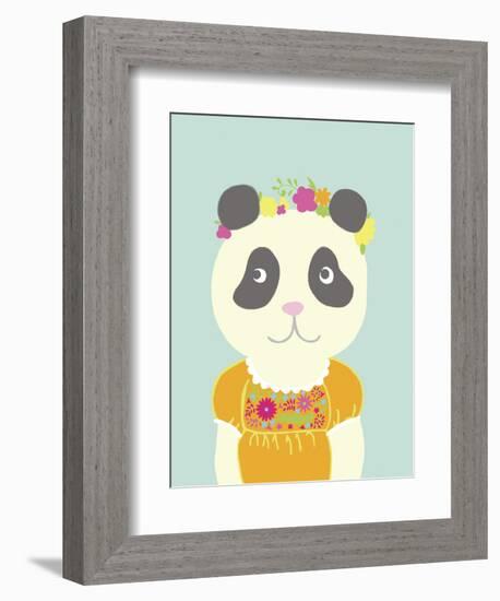 Fancy Animals IV-Chariklia Zarris-Framed Art Print