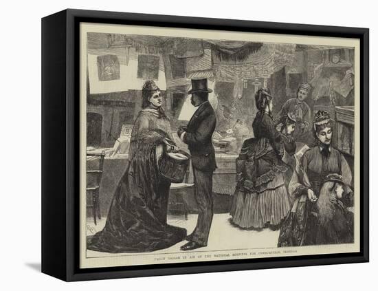 Fancy Bazaar in Aid of the National Hospital for Consumption, Ventnor-Robert Walker Macbeth-Framed Premier Image Canvas