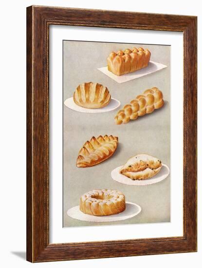 Fancy Breads-null-Framed Art Print