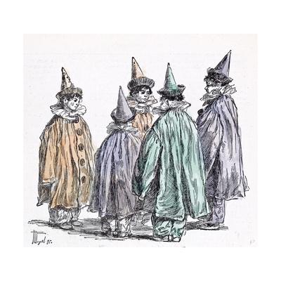Fancy Dress Ball In 1892 Giclee Print By Art Com