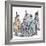 Fancy Dress Ball in 1892-null-Framed Giclee Print