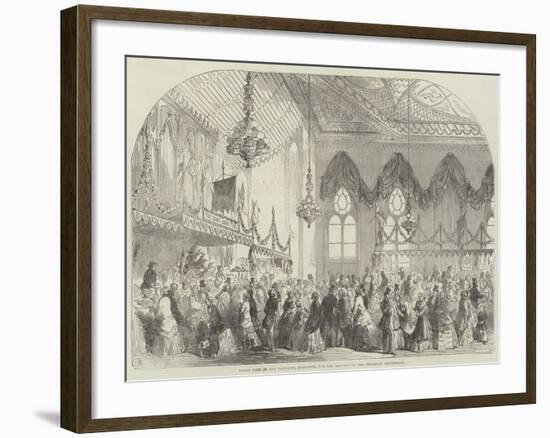 Fancy Fair in the Pavilion, Brighton, for the Benefit of the Brighton Dispensary-Frank Watkins-Framed Giclee Print