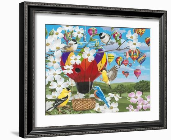 Fancy Fliers-William Vanderdasson-Framed Giclee Print