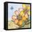 Fancy Flowers Orange-Robbin Rawlings-Framed Stretched Canvas