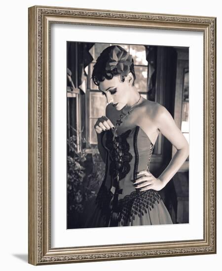 Fancy Frocks-Winter Wolf Studios-Framed Photographic Print