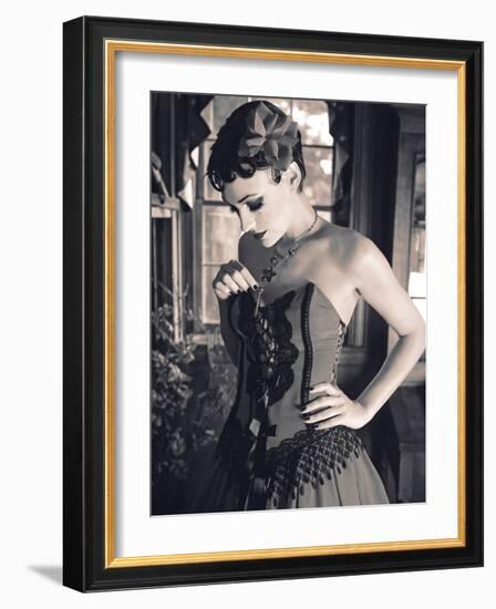 Fancy Frocks-Winter Wolf Studios-Framed Photographic Print