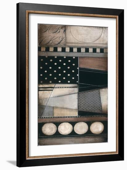 Fancy Letters I-Kimberly Poloson-Framed Art Print