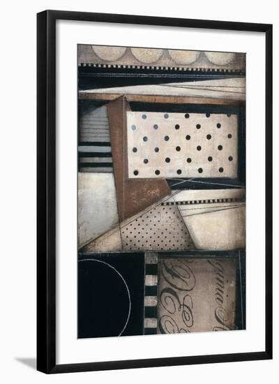 Fancy Letters II-Kimberly Poloson-Framed Premium Giclee Print