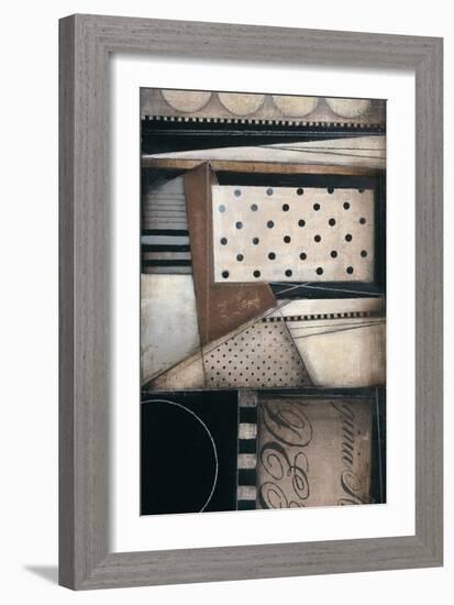 Fancy Letters II-Kimberly Poloson-Framed Art Print