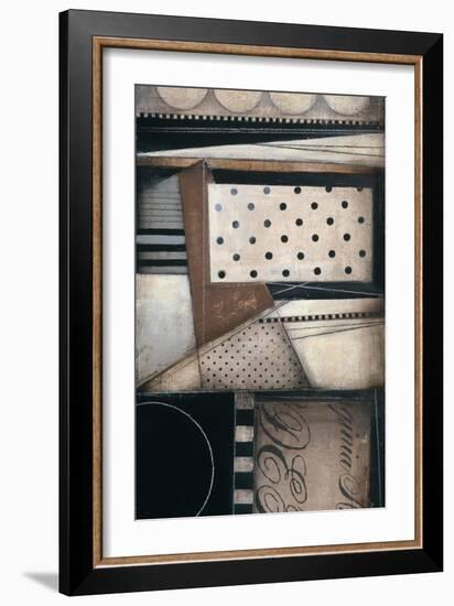 Fancy Letters II-Kimberly Poloson-Framed Art Print