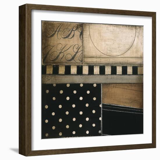 Fancy Square I-Kimberly Poloson-Framed Art Print