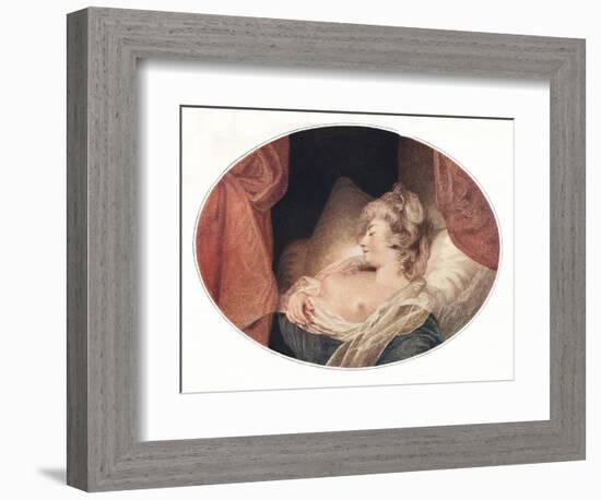 'Fancy Subject', 18th century, (1911)-Unknown-Framed Giclee Print