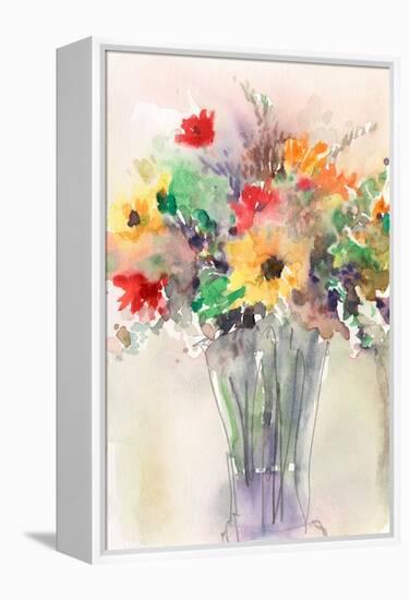 Fancy that Bouquet I-Samuel Dixon-Framed Stretched Canvas