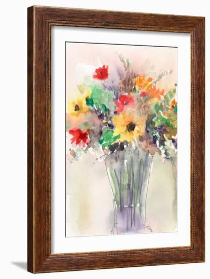 Fancy that Bouquet I-Samuel Dixon-Framed Art Print