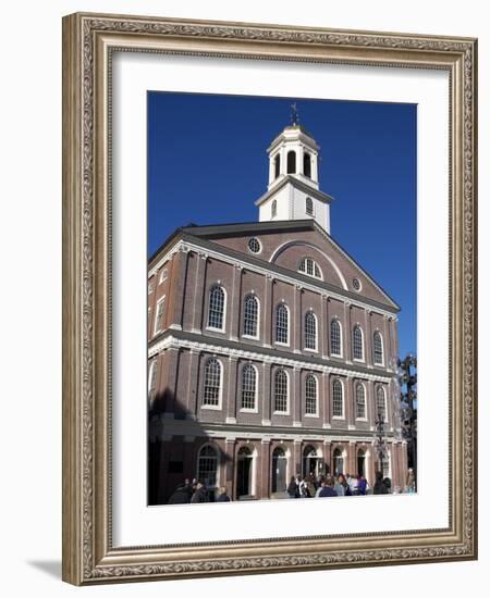 Faneuil Hall, Boston, Massachusetts, New England, USA-null-Framed Photographic Print