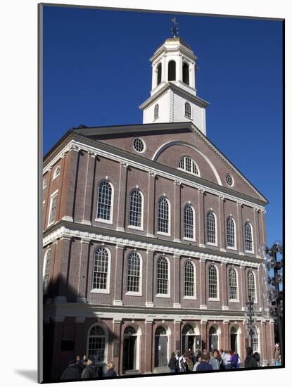 Faneuil Hall, Boston, Massachusetts, New England, USA-null-Mounted Photographic Print