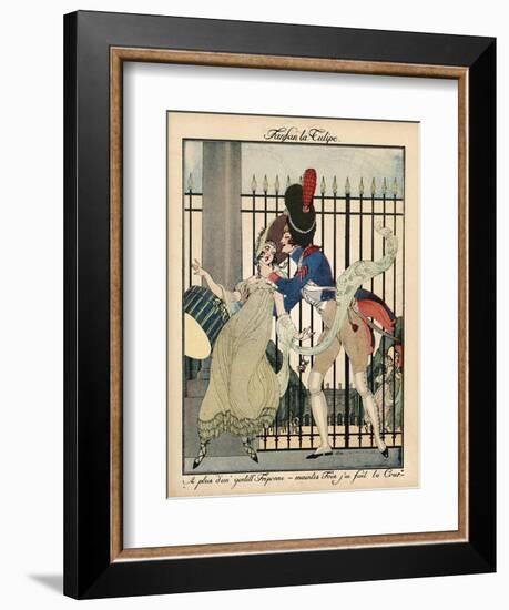 Fanfan la Tulipe-Gerda Wegener-Framed Art Print