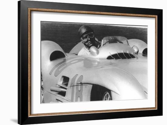 Fangio, French Grand Prix, Rheims, France, 1954-null-Framed Giclee Print