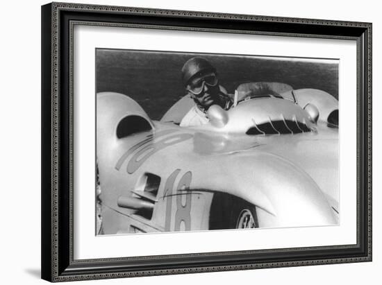 Fangio, French Grand Prix, Rheims, France, 1954-null-Framed Giclee Print