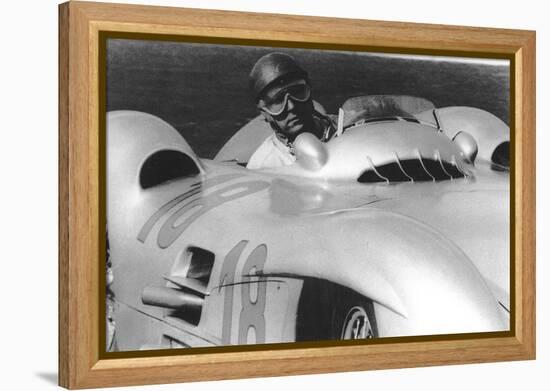 Fangio, French Grand Prix, Rheims, France, 1954-null-Framed Premier Image Canvas