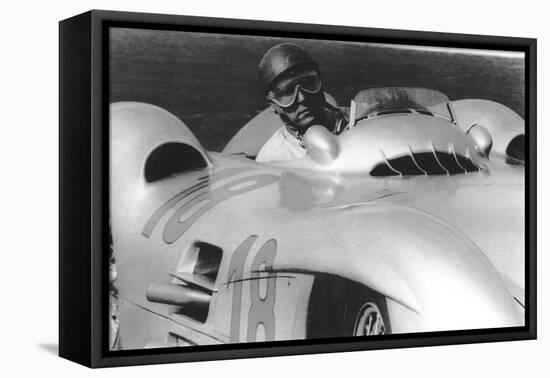 Fangio, French Grand Prix, Rheims, France, 1954-null-Framed Premier Image Canvas