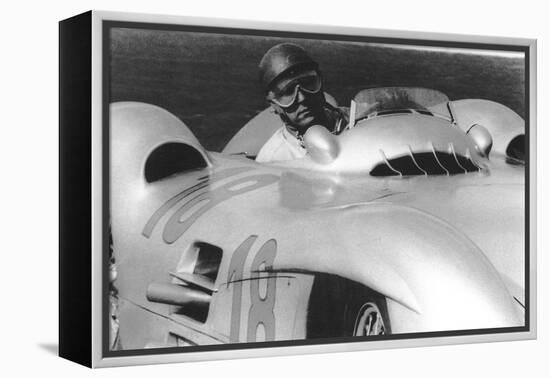 Fangio, French Grand Prix, Rheims, France, 1954-null-Framed Premier Image Canvas