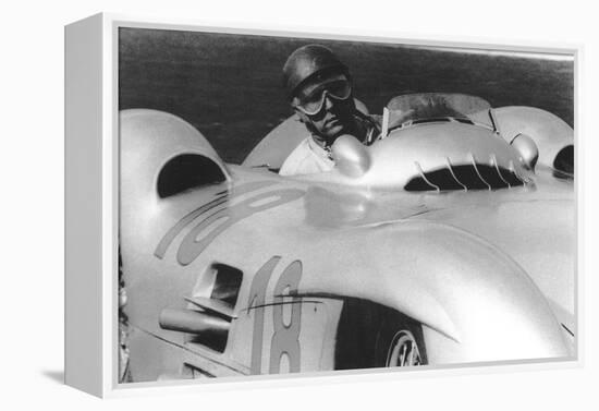 Fangio, French Grand Prix, Rheims, France, 1954-null-Framed Premier Image Canvas