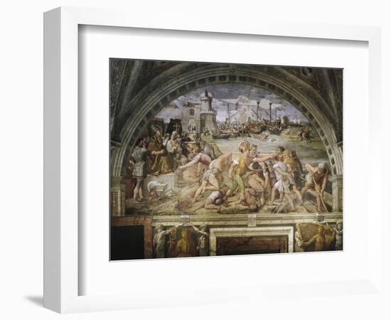 Fanlight, Frescoed-Raffaello Sanzio-Framed Giclee Print