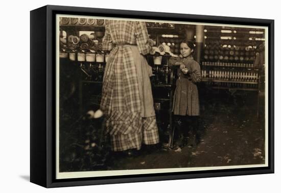 Fannie-Lewis Wickes Hine-Framed Premier Image Canvas