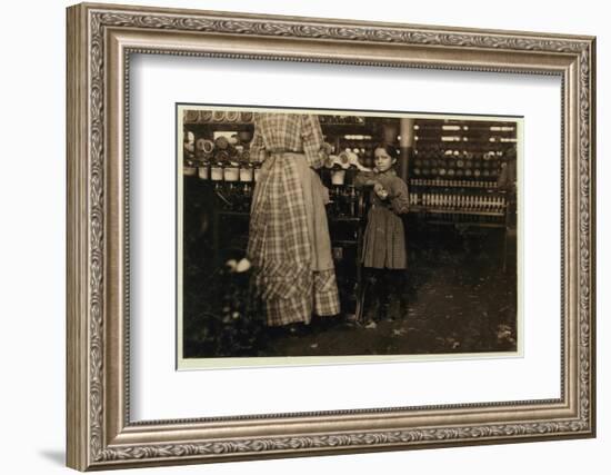 Fannie-Lewis Wickes Hine-Framed Photographic Print