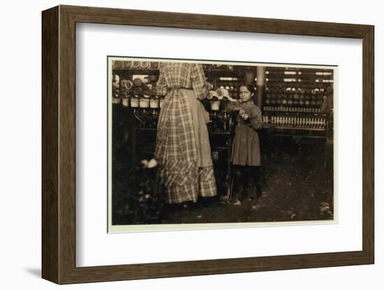 Fannie-Lewis Wickes Hine-Framed Photographic Print