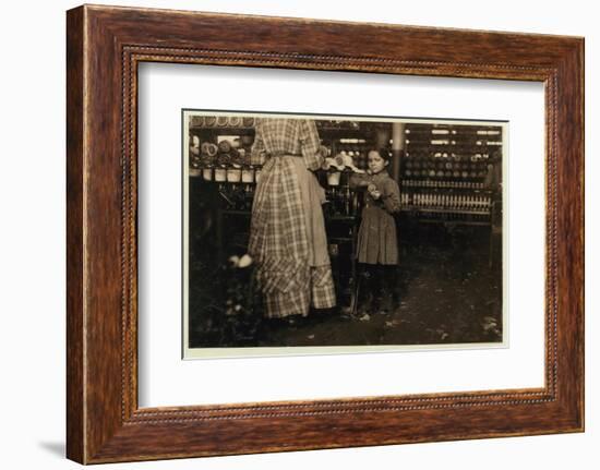 Fannie-Lewis Wickes Hine-Framed Photographic Print