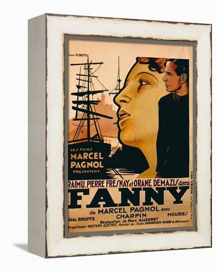 Fanny, from Left: Orane Demazis, Pierre Fresnay, 1932-null-Framed Stretched Canvas