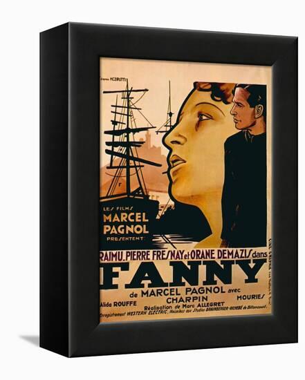Fanny, from Left: Orane Demazis, Pierre Fresnay, 1932-null-Framed Stretched Canvas