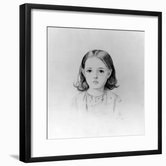 Fanny Lynn, 1852-John Everett Millais-Framed Giclee Print