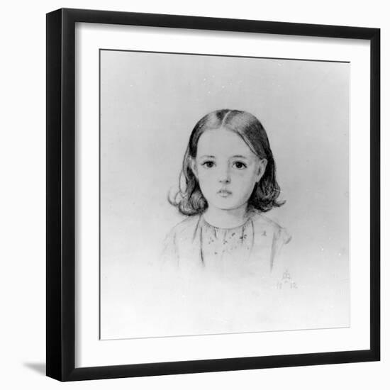 Fanny Lynn, 1852-John Everett Millais-Framed Giclee Print