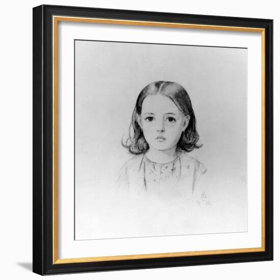 Fanny Lynn, 1852-John Everett Millais-Framed Giclee Print