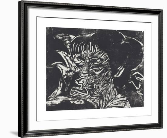 Fanny Wocke-Ernst Ludwig Kirchner-Framed Premium Giclee Print