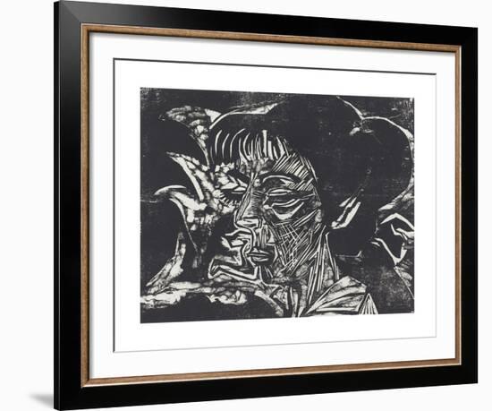 Fanny Wocke-Ernst Ludwig Kirchner-Framed Premium Giclee Print