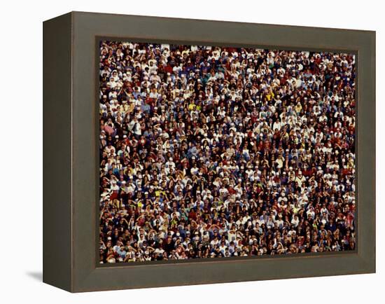 Fans at Sporting Event-null-Framed Premier Image Canvas