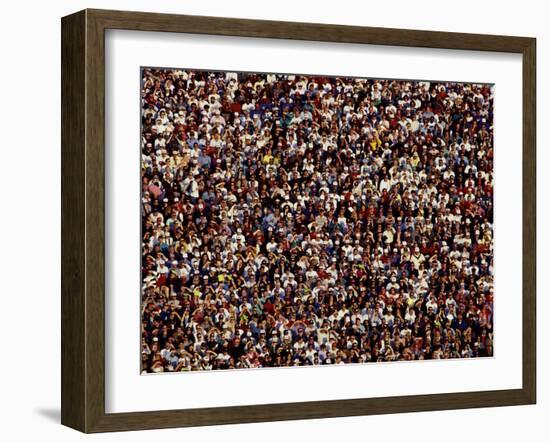 Fans at Sporting Event-null-Framed Photographic Print