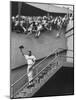 Fans Welcoming Giants Star Willie Mays at Polo Grounds-Art Rickerby-Mounted Premium Photographic Print