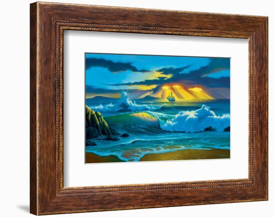 Fanta-Sea-Jim Warren-Framed Premium Giclee Print