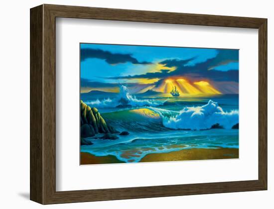 Fanta-Sea-Jim Warren-Framed Premium Giclee Print