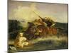 Fantaisie Arabe, 1833-Eugene Delacroix-Mounted Giclee Print