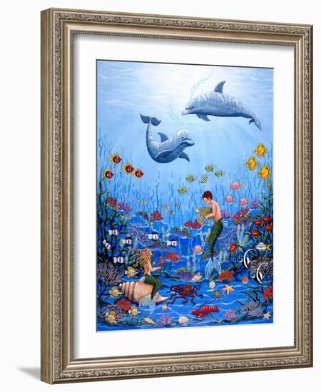 Fantasea-Sheila Lee-Framed Giclee Print