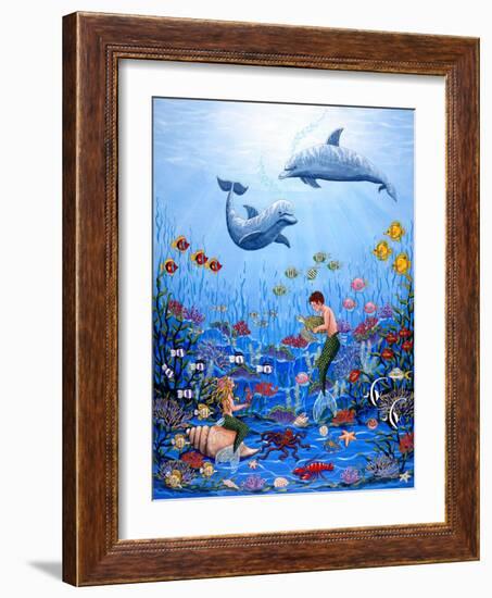 Fantasea-Sheila Lee-Framed Giclee Print